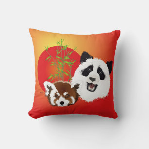 Panda Meeting Pillows