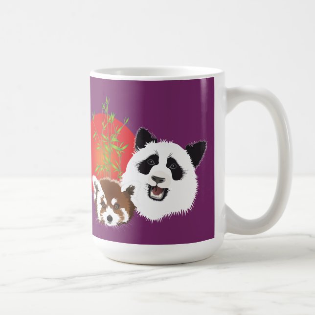 Panda Meeting Tasse Coffee Mug (Right)