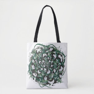 Panda-monium Tote Bag