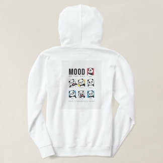 Panda Mood Faces Hoodie