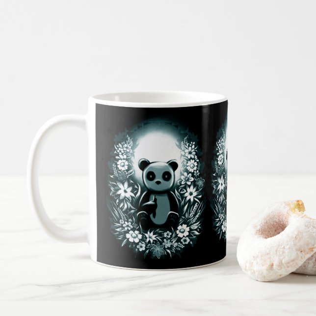 Panda Moon Coffee Mug (With Donut)