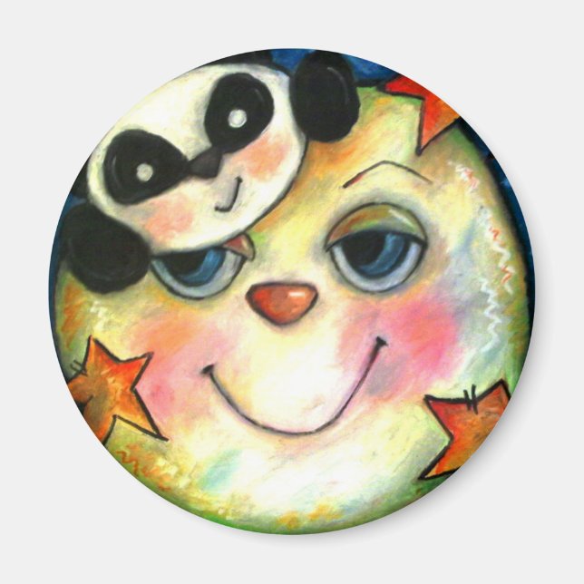 Panda-Moonium Magnet (Front)