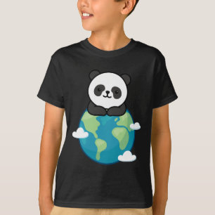 Panda Mother Earth Day Funny For Planet Environmen T-Shirt
