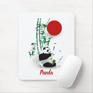 Panda mouse mat