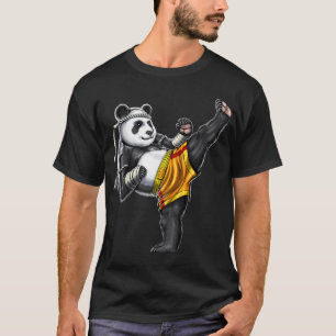 Panda Muay Thai Fighter T-Shirt