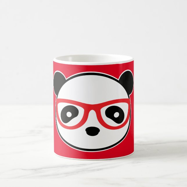 Panda Mug- Leon The Panda Bear Coffee Mug (Center)