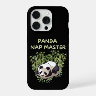Panda Nap Master iPhone 15 Pro Case