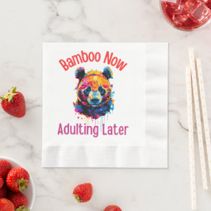 Panda napkin