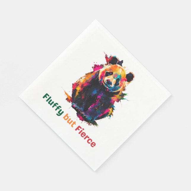 Panda Napkin (Corner)