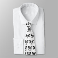 Panda Neck Tie