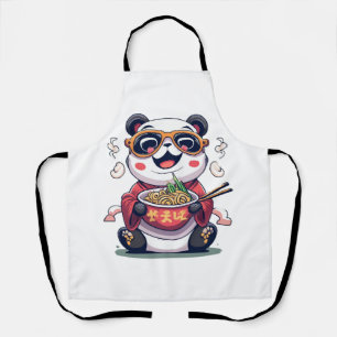 Panda Noodles Apron