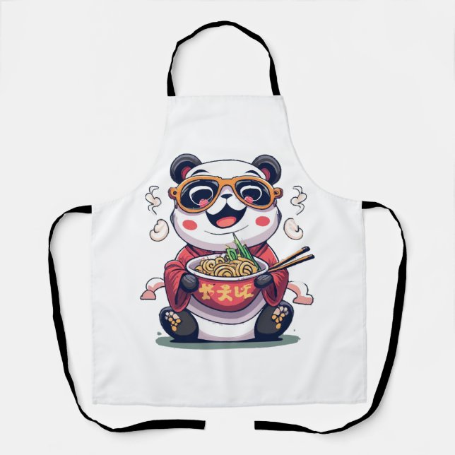 Panda Noodles Apron (Front)