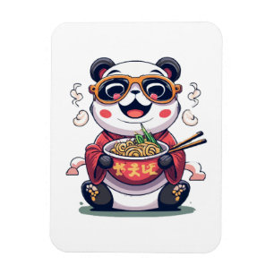 Panda Noodles Magnet