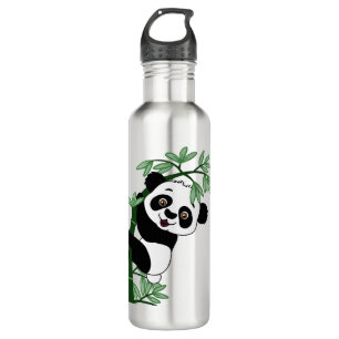 Panda on Bamboo 710 Ml Water Bottle
