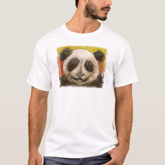 Panda on Black for Kids T-Shirt