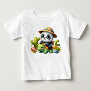 Panda on Safari Baby Adventure Tee