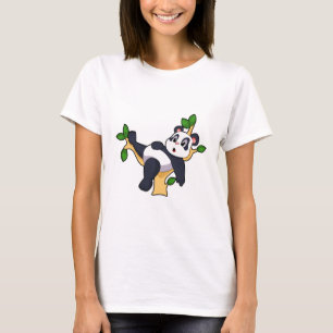 Panda on Tree T-Shirt