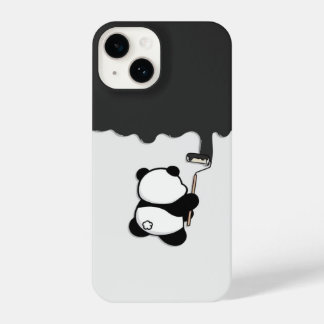 Panda Paint Drip – Artistic Minimalist Phone Case
