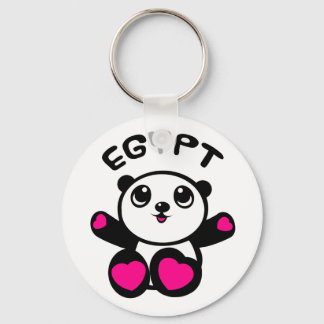 Panda Panda Egypt Key Ring