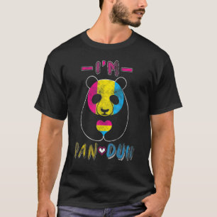 Panda Pansexual Lgbt Gay Pride I'm Pan Duh T-Shirt