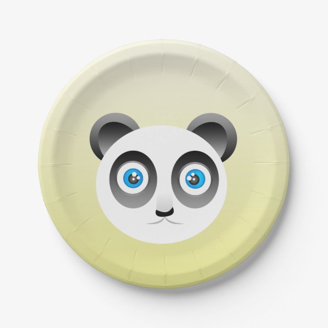 Panda Paper Plates (Front)