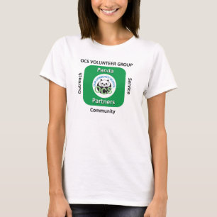 Panda Partners Logo Womens T-Shirts