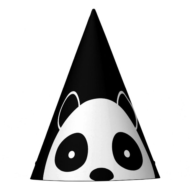 Panda party hats, birthday party decorations party hat (Front)