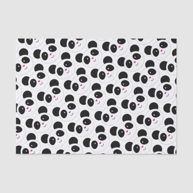 Panda Party Tissue Paper (Front)
