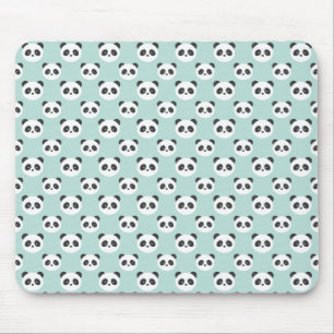 Panda patterned mouse mat