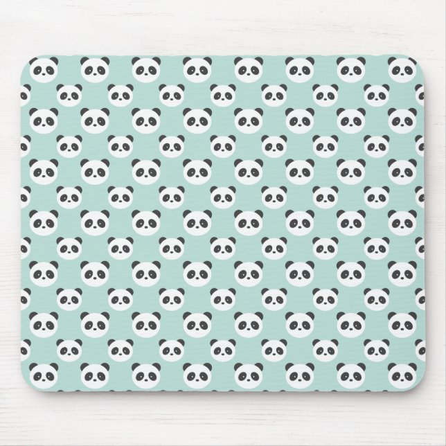 Panda patterned mouse mat (Front)