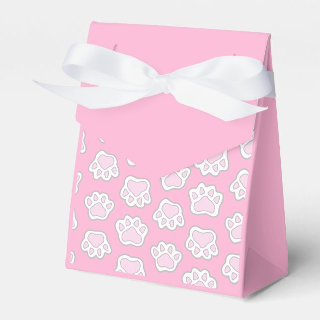 Panda paws for a gift favour box (Front Side)