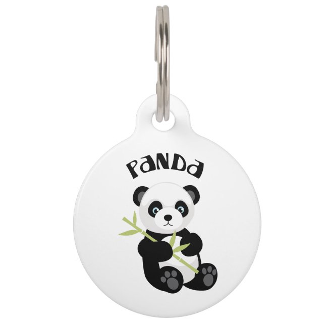 Panda Pet Tag (Front)