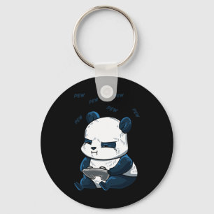 Panda Pew Cute Hob Key Ring