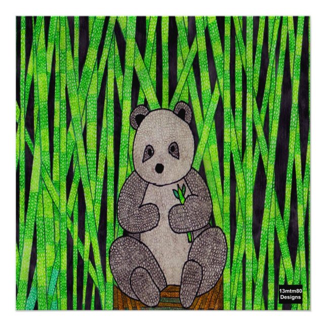 Panda - Photo Print (Front)