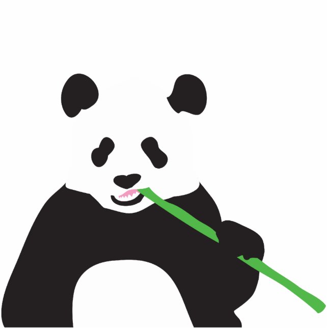 Panda Photo Sculpture (Front)