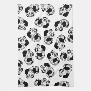 Panda Play Kitchen Towel 16" x 24"