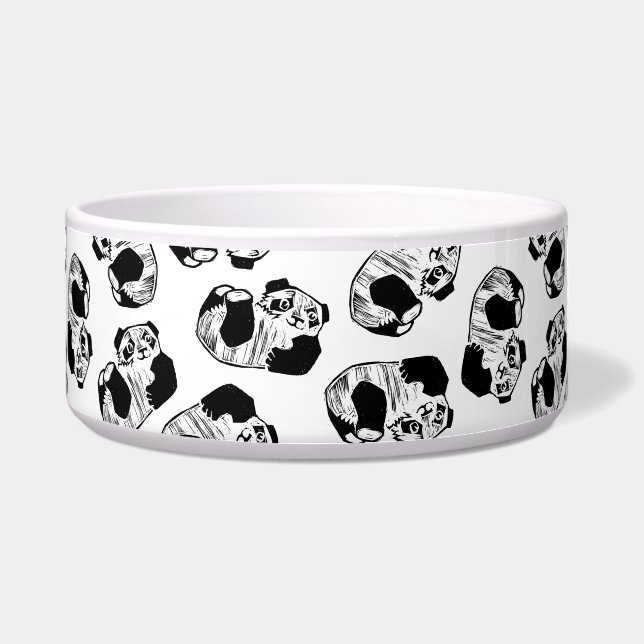 Panda Play Large Pet Bowl (Front)