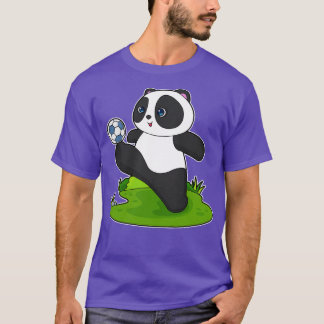 Panda player Soccer T-Shirt