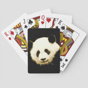 Panda Playing Cards