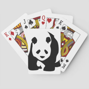 Panda Playing Cards