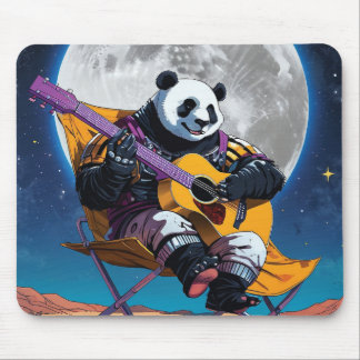 Panda Playing Guitar Mouse Pad ,Desk Accessories 
