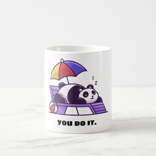 Panda Pool  Coffee Mug (Center)