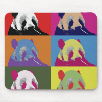 Panda Pop Art 2 Mouse Pads