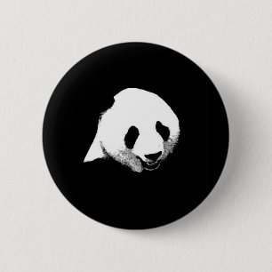 Panda Pop Art 6 Cm Round Badge