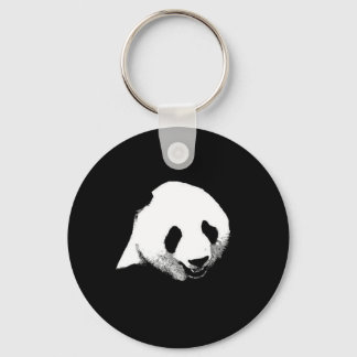 Panda Pop Art Key Ring
