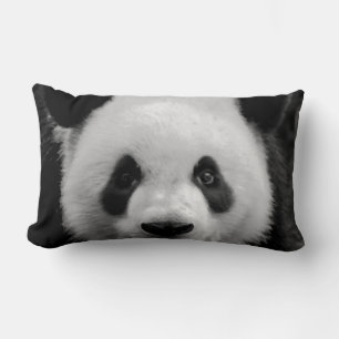 Panda Pop Art Lumbar Pillow