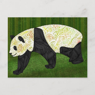 Panda Postcard