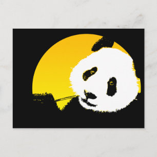 panda. postcard