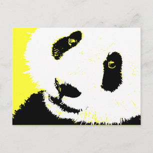 panda. postcard