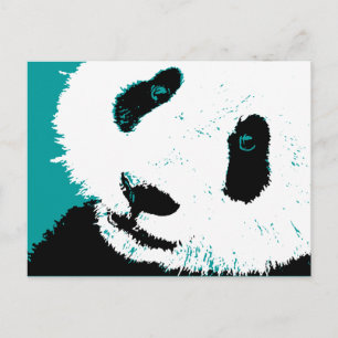 panda. postcard